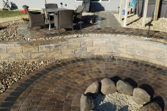 Retaining Wall, Patio, Firepit - Turf and Landscaping, Inc