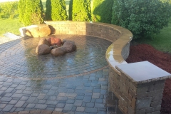 Patio, Seating Wall - Turf and Landscaping, Inc