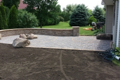 Patio, Seating Wall - Turf and Landscaping, Inc